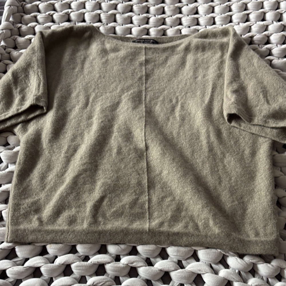 Banana Republic Olive Green Sweater